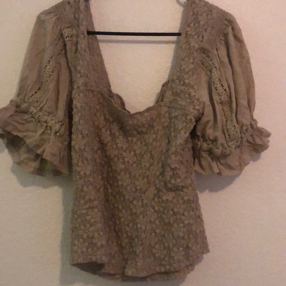 Free people shirt size large